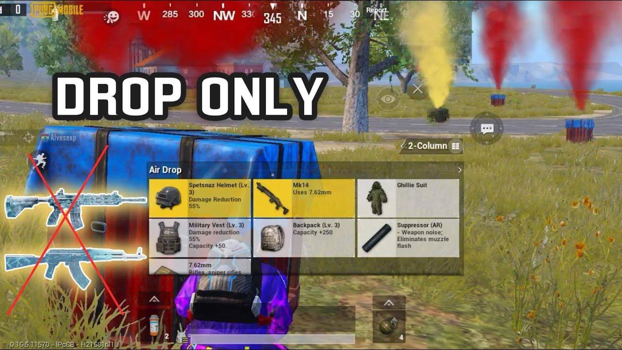 Drop weapons ONLY | Part 2 | PUBG MOBILE | LEVINHO